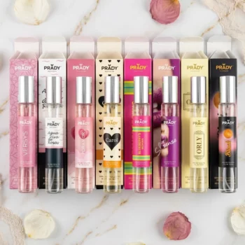 Mélange de 100 (0,99€ Pièce) 🌸 MÉGA PACK REVENDEUR : Lot de 100 Eaux de Toilette Femme PRADY (33ml)