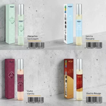 Mélange de 100 (0,99€ Pièce) 🌈 OFFRE PRESTIGE : 100 Eaux de Toilette Unisex PRADY (33ml) – Image 2
