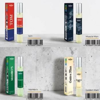 Mélange de 100 (0,99€ Pièce) 🚀 MÉGA PACK REVENDEUR : Lot de 100 Eaux de Toilette Homme PRADY (33ml) – Image 3