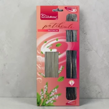 Lot de 12 (1,30€ Pièce) Blisters d'Encens "Patchouli" - Setahome – Image 2