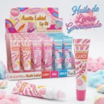 📦 Présentoir Professionnel de 24 (0,75€ Pièce) : Huiles à Lèvres (Lip Oil) – Leticia Well "Sweet Candy"