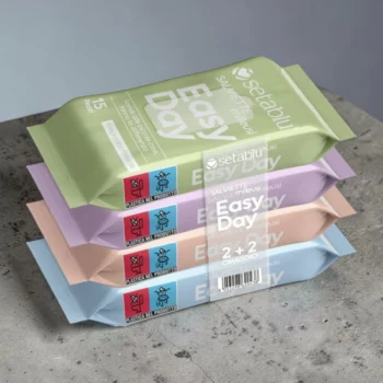 Kit de 6 X 4 (1.20€ Les 4 Paquets) 🌸 24 Paquets Lingettes Multi-usages Easy Day - Setablu – Image 2