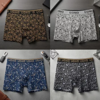 Lot de 120 (soit 0,85€ unité) : Boxers Homme – Mélange de Modèles & Tailles M à 3XL