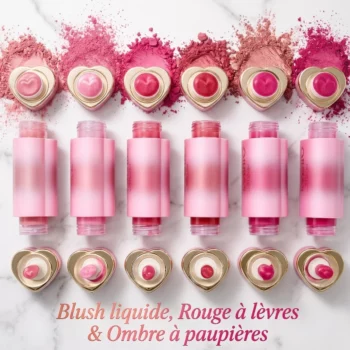 Présentoir de 24 (1,55€ pièce) : 🌟 OH! MY BLUSH!! Liquid 3-en-1 – D'DONNA 🌟 – Image 2