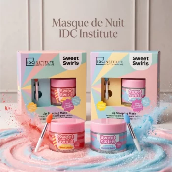 Lot de 12 (2,95€ Pièce) ✨ Coffret Lip Sleeping Mask "Sweet Swirls" – IDC Institute ✨