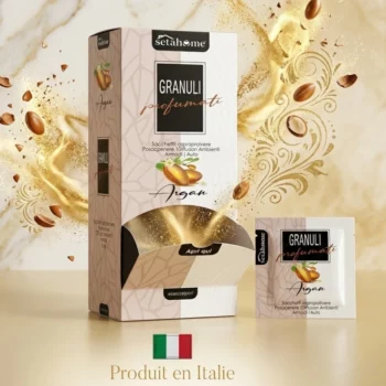 Dstributeur de 25 (0,70€ Pièce) 🌸 Sachets Parfumés Argan Multi-Usages - Aspirateur, Voiture, Armoire, Ambiance, Cendrier