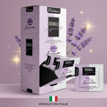 Dstributeur de 25 (0,70€ Pièce) 🌸 Sachets Parfumés Lavande Multi-Usages - Aspirateur, Voiture, Armoire, Ambiance, Cendrier