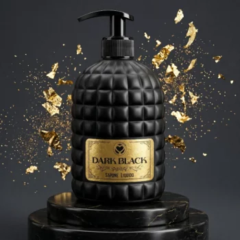 Lot de 12 (1.50€ Pièce) ⚫ Savon de Mains Liquide Dark Black - Setablu 500ml