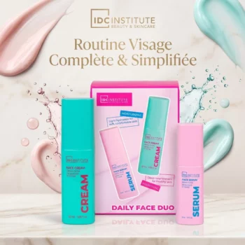 Lot de 12 (2,95€ Pièce) 💖 Coffret "Daily Face Duo" Glissy Radiant – IDC Institute 💖