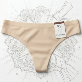 Lot de 24 (soit 0,55€ unité) : Tangas "Effet Seconde Peau" 3 Couleurs – Sans Couture & Invisible