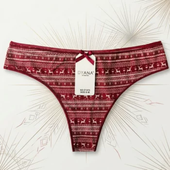 Lot de 24 (soit 0,40€ unité) : Lot de 24 Tangas "Dyana Intimates" 3 Couleurs – Confort Coton & Élégance – Image 2