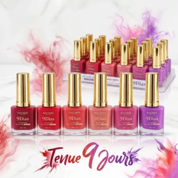 Présentoir de 24 (0,80€ pièce) : Vernis à Ongles Easy Paris – Effet Gel "9 Jours" – Image 2