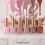 Présentoir de 24 (0,80€ pièce) : Vernis à Ongles Easy Paris – Effet Gel "9 Jours"
