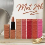 💄 Lot de 6 (1,24€ Pièce) : Rouges à Lèvres "Matte 24H" – Leticia Well