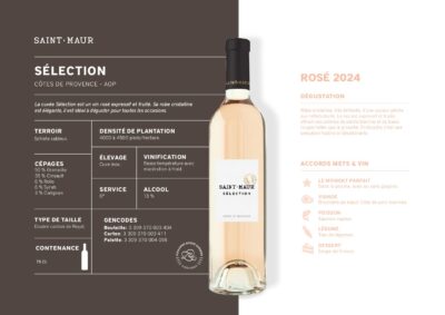 Affaire en Or 👑 Palette Premium (600 Bouteilles) – AOP Côtes de Provence « Château Saint-Maur » 2024 🍷 – Image 2
