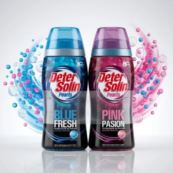 Lot de 4 ( 3,90€ Pièce) Parfum en Perles Vêtements Pack Duo Detersolin Pearls - Blue Fresh & Pink Pasion
