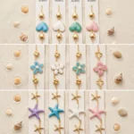 ✨ Lot de 12 Bracelets Acier Inoxydable – Collection "Douceur Nacrée" ✨