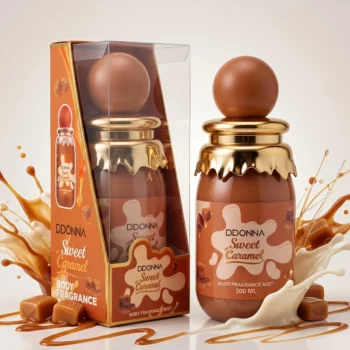 🌟 Brume Corporelle DDONNA - Sweet Caramel (Grand Format 300ml) 🌟