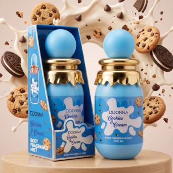 🍪 Brume Corporelle DDONNA - Cookies & Cream (Grand Format 300ml) 🥛