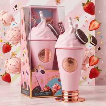 🍦 Brume Corporelle Yum Yum "Pink In Sweet" – Parfum Glace à la Fraise & Design Gourmand ! 🍓✨ – Image 2