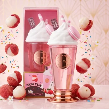 🍧 Brume Corporelle Yum Yum "Pink In Sweet" – Parfum Litchi Frais & Design Ultra-Gourmand ! 🌸✨ – Image 2