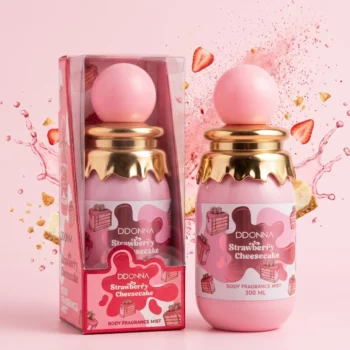 🍰 Brume Corporelle DDONNA - Strawberry Cheesecake (300ml) 🍓