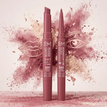 💄 Lot de 24 Duos Crayon 2-en-1 (Rouge à Lèvres & Contour) Leticia Well – Prix Déstockage Massif ! 💋✨