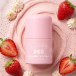 Carton de 12 🍓 Déodorant Roll-On Fraise & Crème "Doux Toucher" – Protection 24h 🍦✨ The Fruit Company
