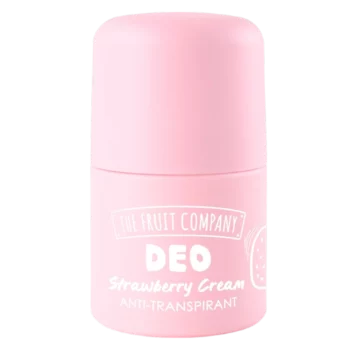 Carton de 12 🍓 Déodorant Roll-On Fraise & Crème "Doux Toucher" – Protection 24h 🍦✨ The Fruit Company – Image 2