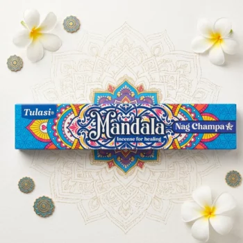 Présentoir de 12 ✨✨ Présentoir d'Encens Tulasi Mandala - Nag Champa ✨