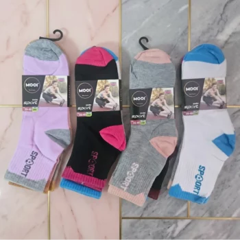 🧦 LE LOT ULTIME : 120 Paires de Chaussettes Femme (Hautes & Basses) – Très Beau Lot à Prix Cassé ! 📦✨ – Image 2