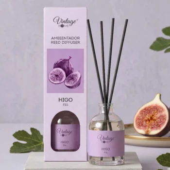 Carton de 12 💜 Mikado FIGUE – Vintage Home (100 ml) 💜