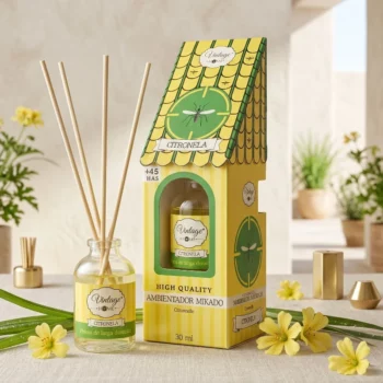 🍋 Mikado "Citronela" – Vintage Home (30 ml) 🍋