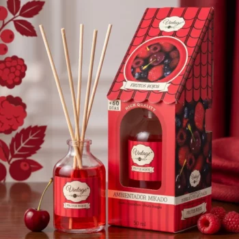 🍓 Mikado "Fruits Rouges" – Vintage Home (Format 30 ml) 🍓