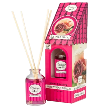 Carton de 6 🌸 Mikado "La Vita è Bella" – Vintage Home (30 ml) 🌸 – Image 2