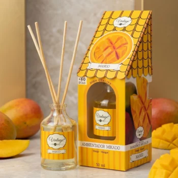 Carton de 6 🥭 Mikado "Mango" – Vintage Home (Format Voyage 30 ml) 🥭