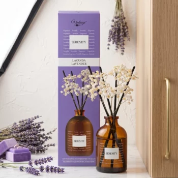 🌿 Mikado Décoratif SERENITY – Vintage Home (95 ml) ✨