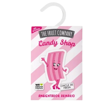 Carton de 12 🍓 Désodorisant Armoire Chewing-Gum Fraise +45 Jours & 0% Alcool ! 🍬✨ The Fruit Company – Image 2