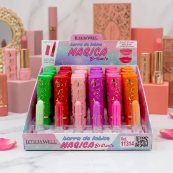 Présentoir de 24 : Rouge à lèvres MAGIC BRILLANTS