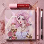 🌙 Set de Maquillage 4 Pièces Kevin & Coco – Palette 24 Couleurs, Gloss, Crayon & Pinceau ! 💖✨
