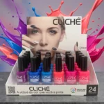 💅 Plateau de Vernis à Ongles CLICHÉ (11 ml) – Set de 24 Unités 💅