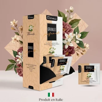 Dstributeur de 25 🌸 Sachets Parfumés "Florales" Multi-Usages - Aspirateur, Voiture, Armoire, Ambiance, Cendrier
