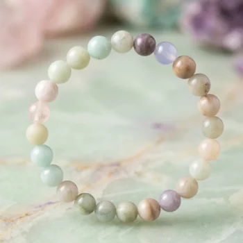 📿 Set de 4 Bracelets Mix & Match : Perles aux Tons Pastels & Clairs ✨ – Image 2