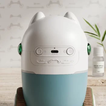 🌿🏡Humidificateur & Diffuseur d'Huiles Essentielles Ultra-Design✨ 11,20 cm – Image 2