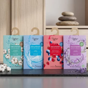📦 Lot de 4 Sachets Parfumés pour Armoire – Vintage Home (Assortiment)