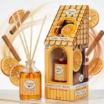 Carton de 6 🍊 DIFFUSEUR MIKADO VINTAGE HOME – CANNELLE & ORANGE (30 ML)
