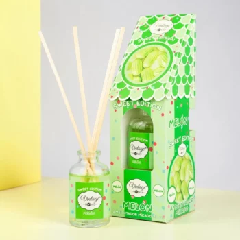 Carton de 6 🍈 DIFFUSEUR MIKADO VINTAGE HOME – MELON "SWEET EDITION" (30 ML) – Image 2