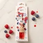 CARTON DE 12 🍒 DÉSODORISANT VOITURE VINTAGE HOME – FRUITS ROUGES (6,2 ML)
