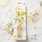 CARTON DE 12 🌼 DÉSODORISANT VOITURE VINTAGE HOME – JASMIN BLANC (6,2 ML)
