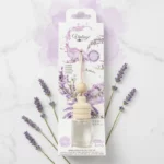 CARTON DE 12 🍒 DÉSODORISANT VOITURE VINTAGE HOME – LAVANDE (6,2 ML)
